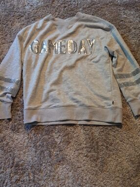 White Birch Gray Knit Top - Soft Neutral